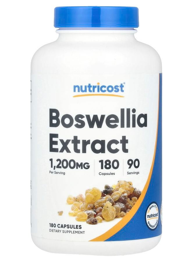 Nutricost Boswellia Extract 12000 mg 180 Capsules (6000 mg per Capsule)