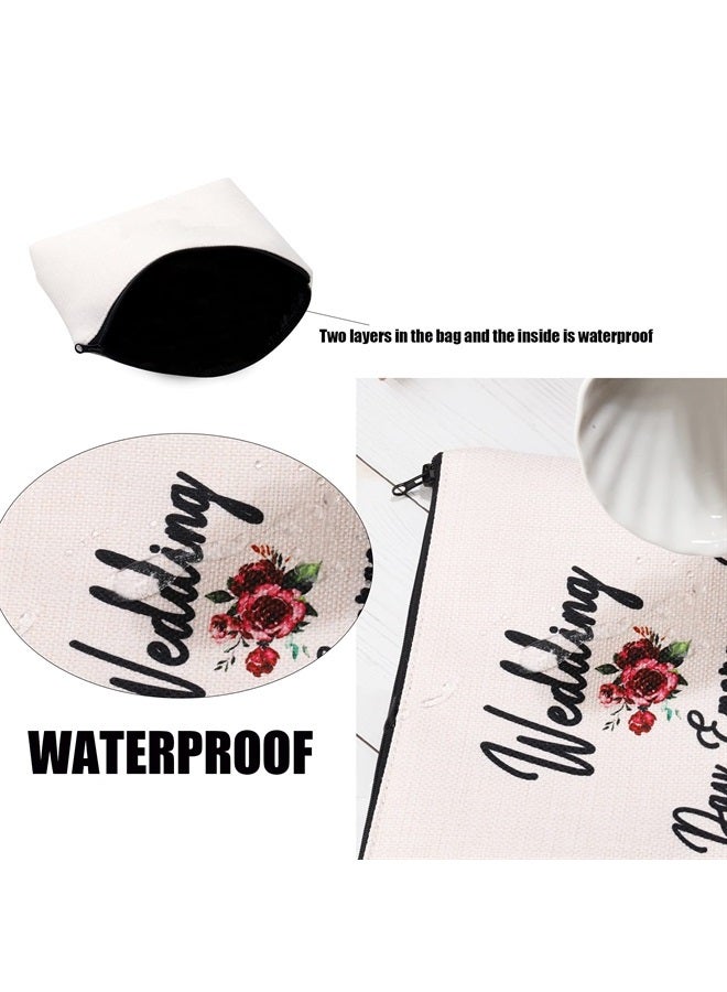 PXTIDY Women Makeup Bag When In Doubt Put On Your Lipstick Inspirational Letters Cosmetic Bag Best Friend Sister Gift for Women Birthday Graduation - Image 2