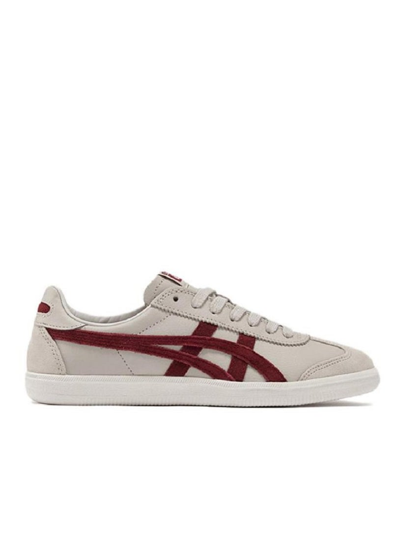 Onitsuka Tiger - Casual Colorblock Sneakers Light brown/Red - Image 1