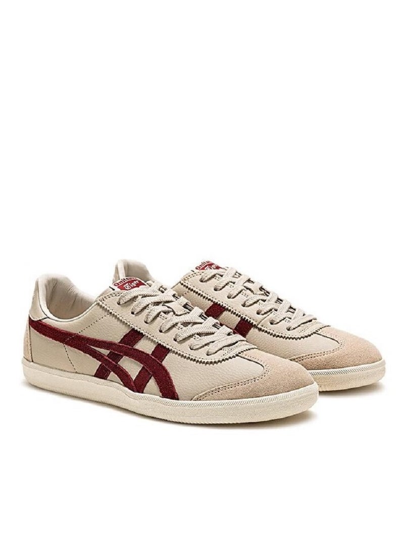 Onitsuka Tiger - Casual Colorblock Sneakers Light brown/Red - Image 1