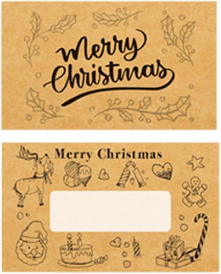 Green Reusable Christmas Party Scratch Cards 30Pcs For Birthday Wedding Family Gathering - Image 4