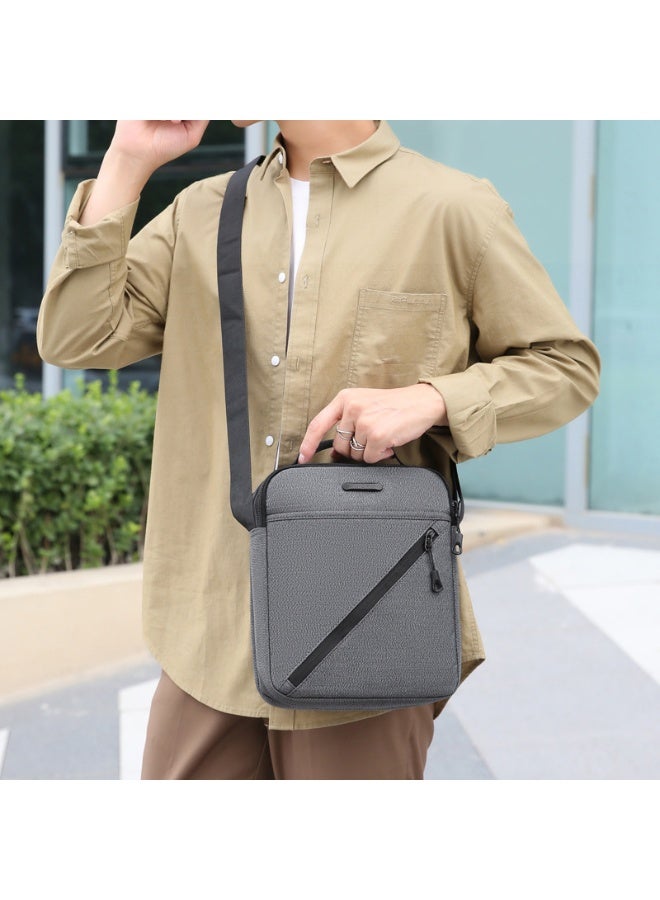 KUYING Men's Business Commuting Single Shoulder Crossbody Bag  - Image 2