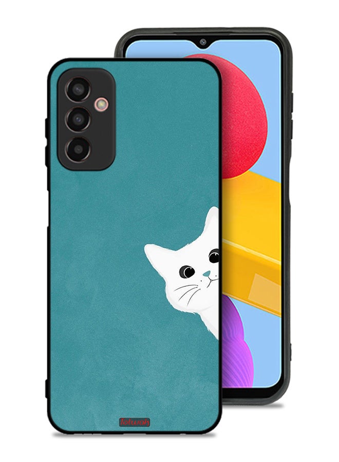 Samsung Galaxy M13 Protective Case Cover Cat Appearing