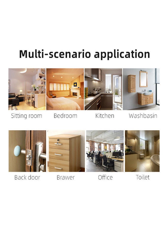 نيبمينينت خطافين لتعليق المناشف بشكل مربع ذهبي 4.5x4.5x3.5سم - Image 3