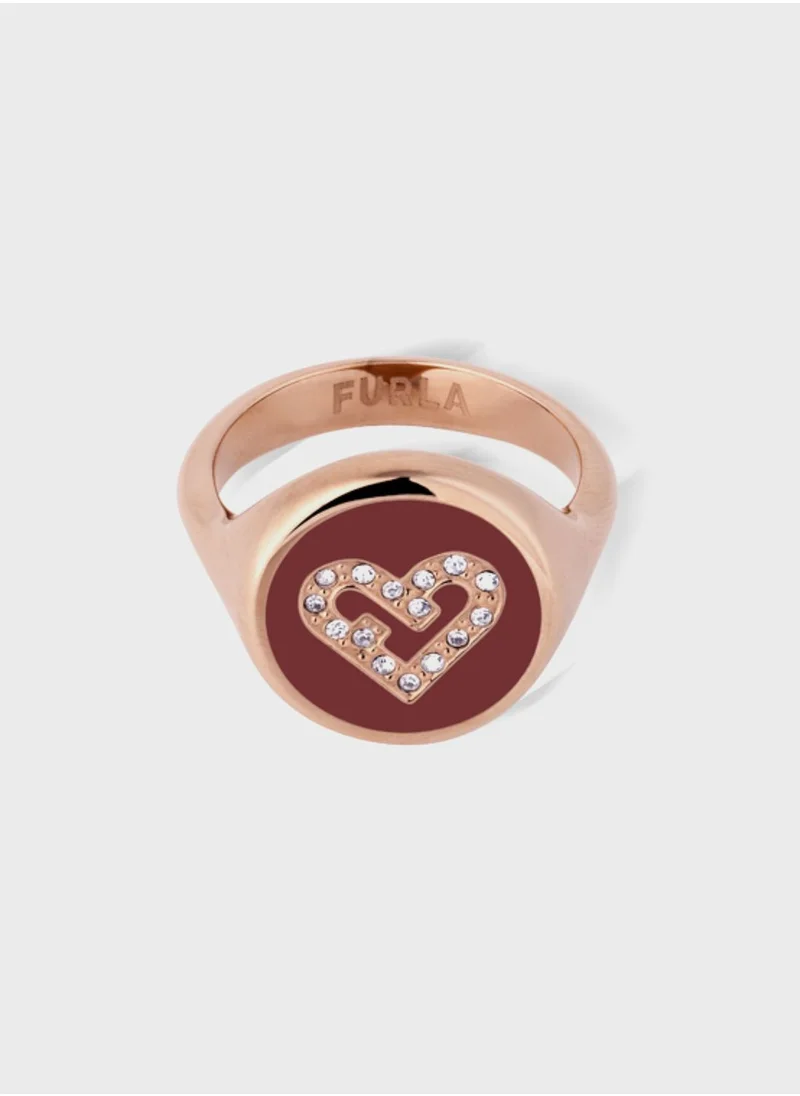 Furla Heart  Ring