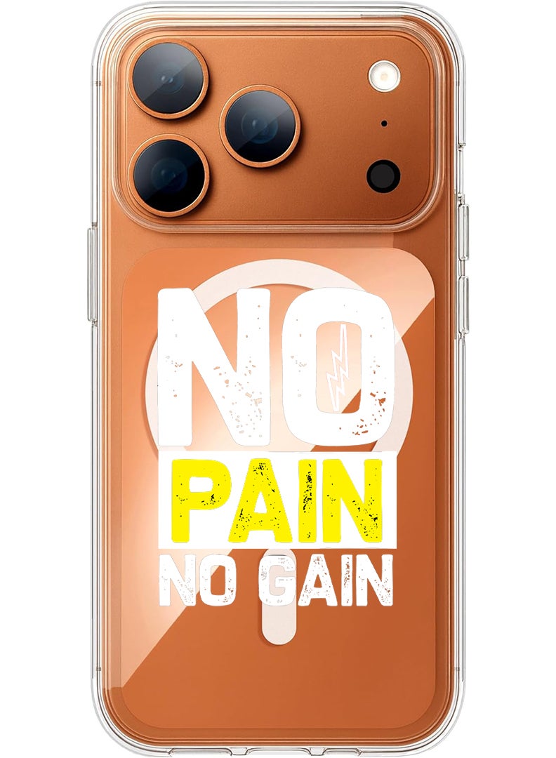 Theodor Magnetic Case for Apple iPhone 17 Pro Max Compatible with MagSafe Wireless Charging, Shockproof Phone Bumper Cover - No wifi - Image 1