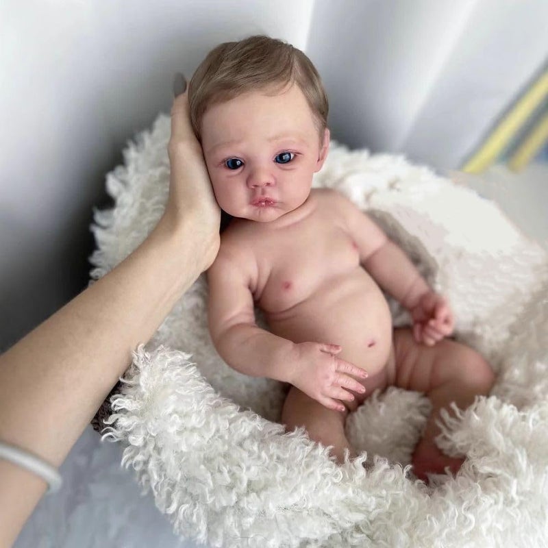 Zero Pam Full Silicone Baby Dolls Full Body Girl 18 Inch Realistic Reborn Baby Dolls Silicone Full Body That Look Real Life Reborn Toddler Dolls for Kids 3 - Image 1