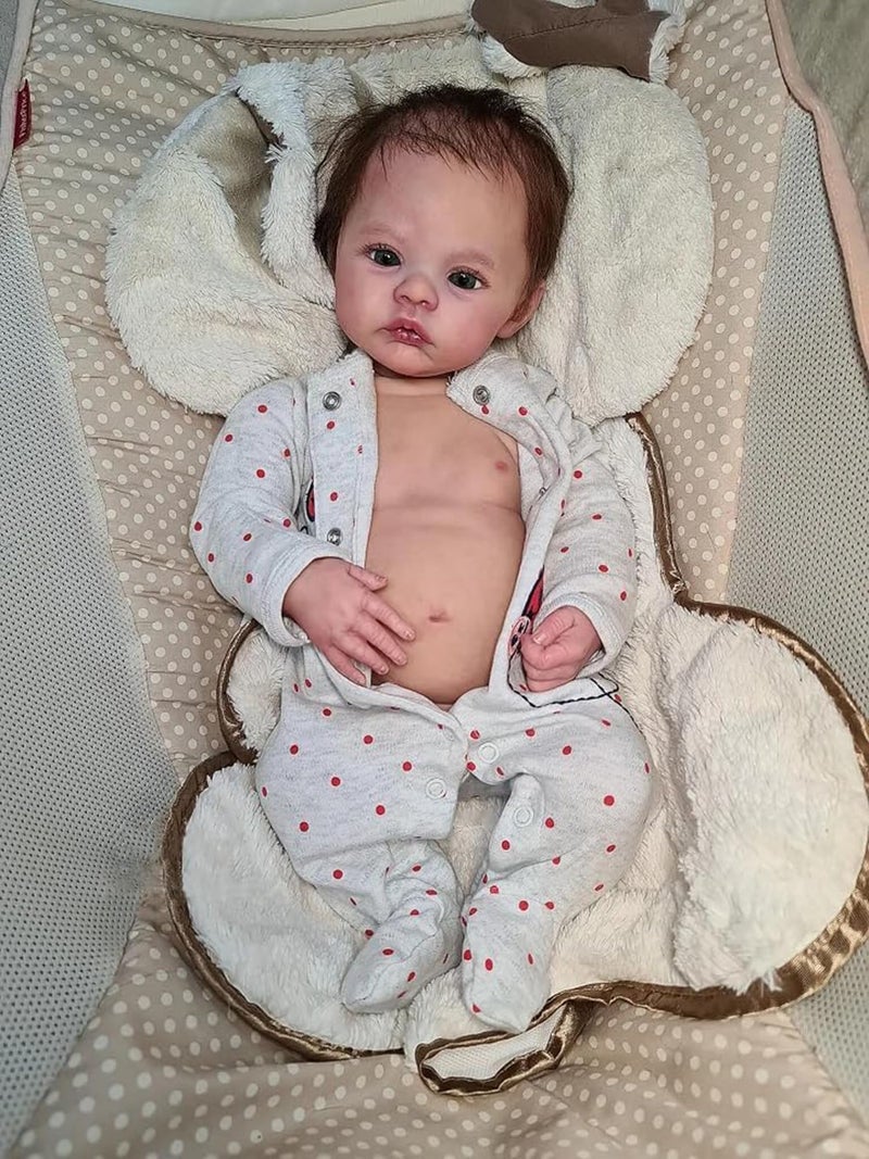 Zero Pam Full Silicone Baby Dolls Full Body Girl 18 Inch Realistic Reborn Baby Dolls Silicone Full Body That Look Real Life Reborn Toddler Dolls for Kids 3 - Image 4
