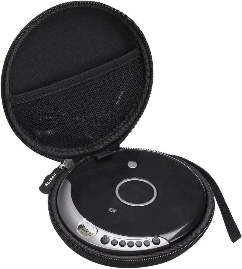 Aproca حافظة سفر صلبة من Aproca لجهاز تشغيل الأقراص المضغوطة المحمول CobyGPX PC807B PC332B - Image 2