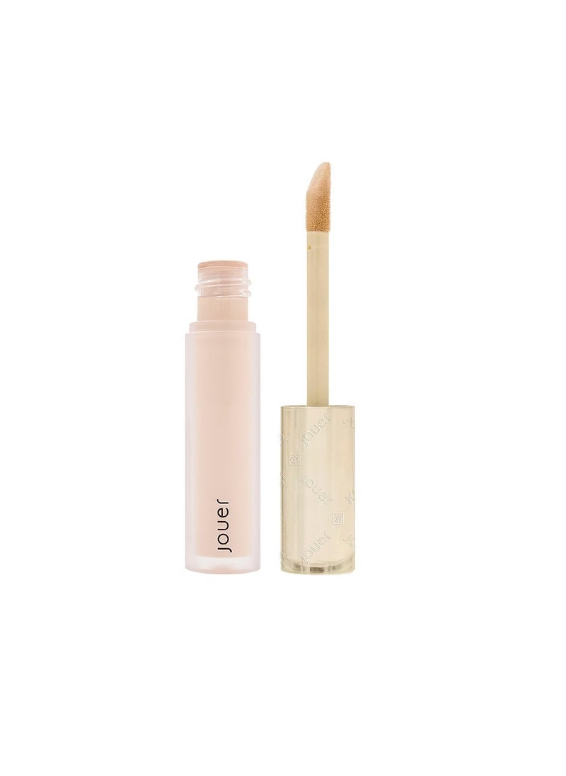 JOUER COSMETICS - Essential High Coverage Liquid Concealer Wheat - Image 1