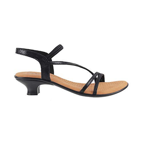 Mochi Womens Synthetic Black Sandals (Size (5 UK (38 EU)) - Image 2