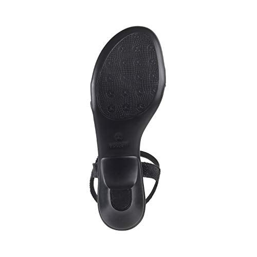 Mochi Womens Synthetic Black Sandals (Size (5 UK (38 EU)) - Image 4