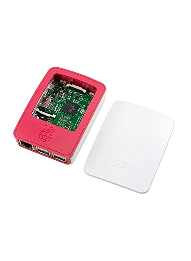 Raspberry Pi 3 Official Case Red White - Image 1