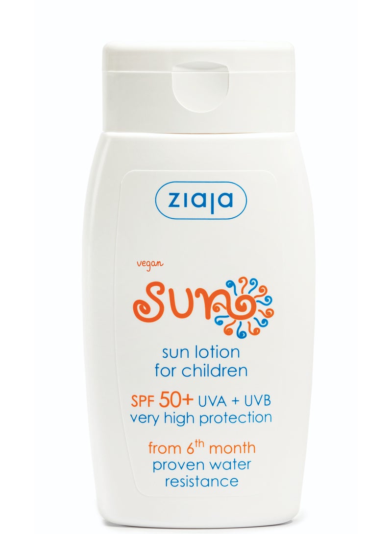 Ziaja Sun Lotion For Children SPF50+