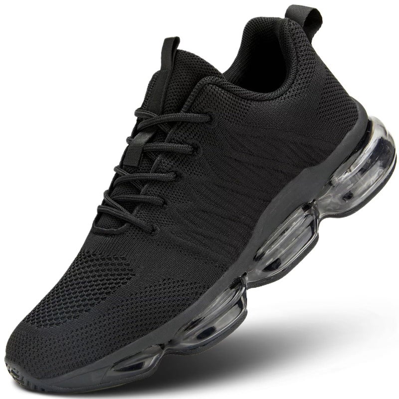 Socviis Men's Air Cushion Running Shoes Breathable Tennis Basketball Sneakers Non Slip Workout Casual Sport Shoes Gym Training Comfortable Fashion Shoes - Image 1