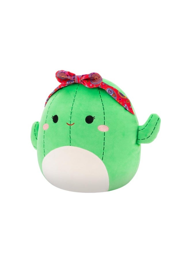 Squishmallows SQCR - Medium Plush (12" Squishmallows) (Maritza - Green Cactus W/Paisley Headband) - Image 2