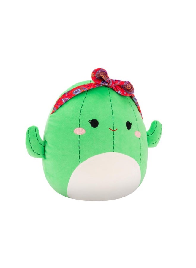Squishmallows SQCR - Medium Plush (12" Squishmallows) (Maritza - Green Cactus W/Paisley Headband) - Image 3