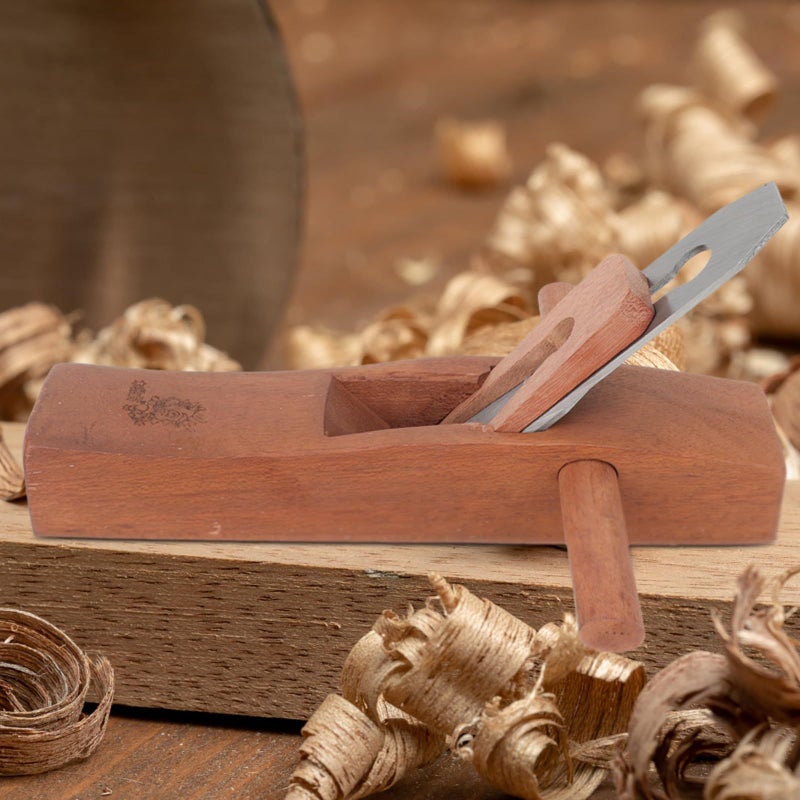Red Sandalwood Handheld Wood Planer 280mm Carpentry Tool for Smoothing Trimming and Polishing - Image 5