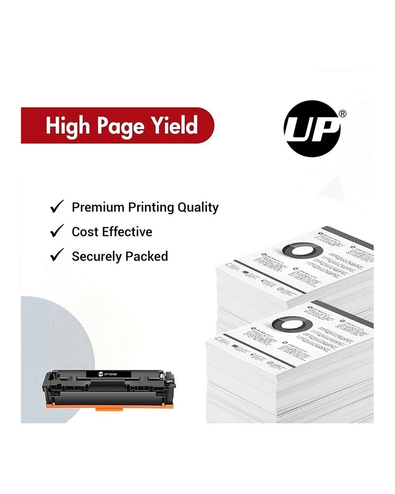 UP 201A Toner Cartridge for HP Color Laserjet PRO M252dw/m252n, MFP M277dw/m277n Black - Image 2