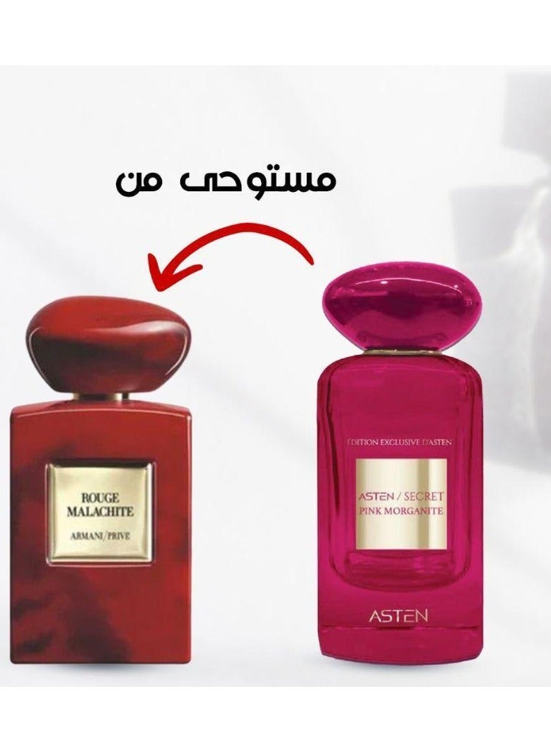 استين عطر ASTEN SECRET PINK MORGANITE أو دو بارفيوم – عبير منعش وأنيق للنساء 100 مل | فاخر، حار ودافئ - Image 5