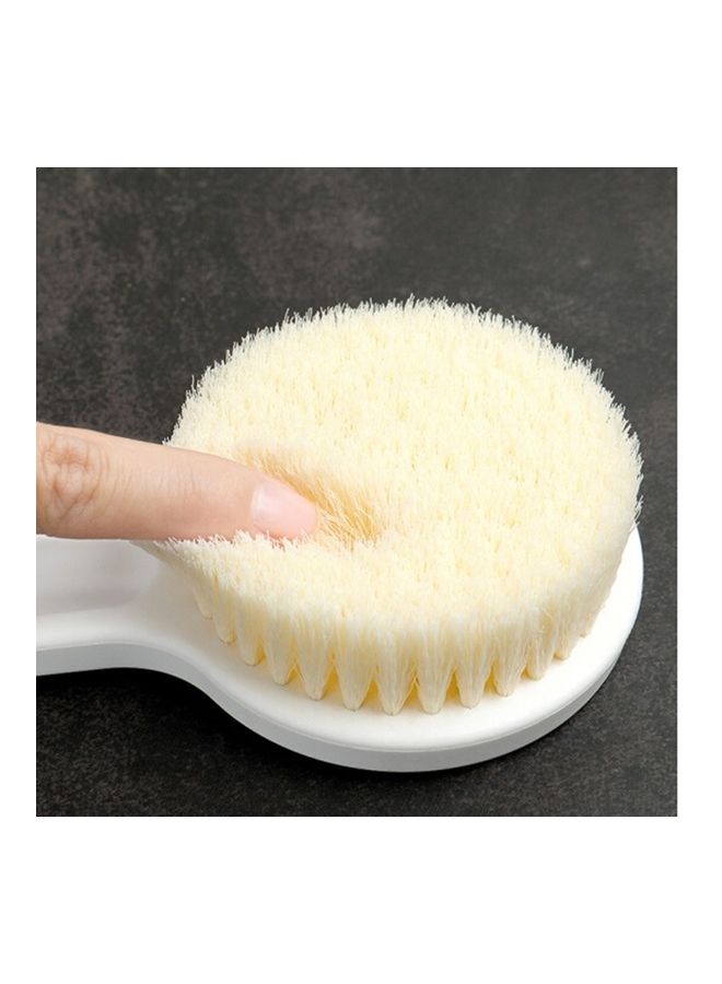 NIBEMINENT Plastic Long Handle Soft Fur Bath Brush Multicolour 40x5x10cm - Image 2