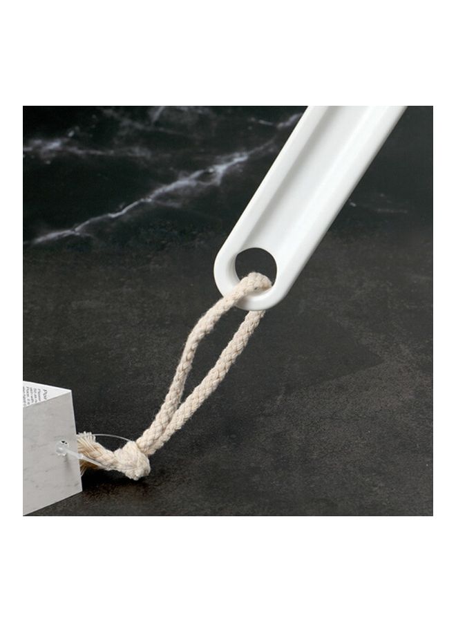 NIBEMINENT Plastic Long Handle Soft Fur Bath Brush Multicolour 40x5x10cm - Image 3