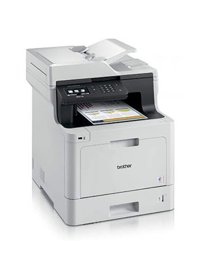 بروذر طابعة ليزر لاسلكية متعددة الإمكانات MFC-L8690CDW، بالألوان الكاملة مع الطباعة المتقدمة على الوجهين، جيجابت إيثرنت، حبر عالي الإنتاجية | 8CE82300141 - Image 3