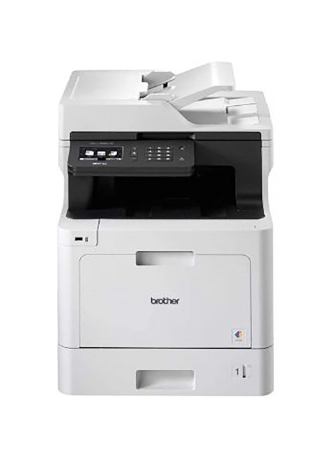 بروذر طابعة ليزر لاسلكية متعددة الإمكانات MFC-L8690CDW، بالألوان الكاملة مع الطباعة المتقدمة على الوجهين، جيجابت إيثرنت، حبر عالي الإنتاجية | 8CE82300141 - Image 1