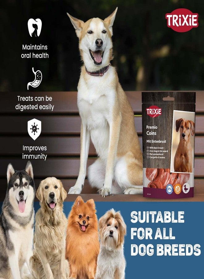 Trixie Premio Dog Treats, Delicious and Rich in Nutrient - Healthy Treats for Dogs, Suitable for All Breeds of Dogs - Pack of 5 (Duck Coins) - Image 5