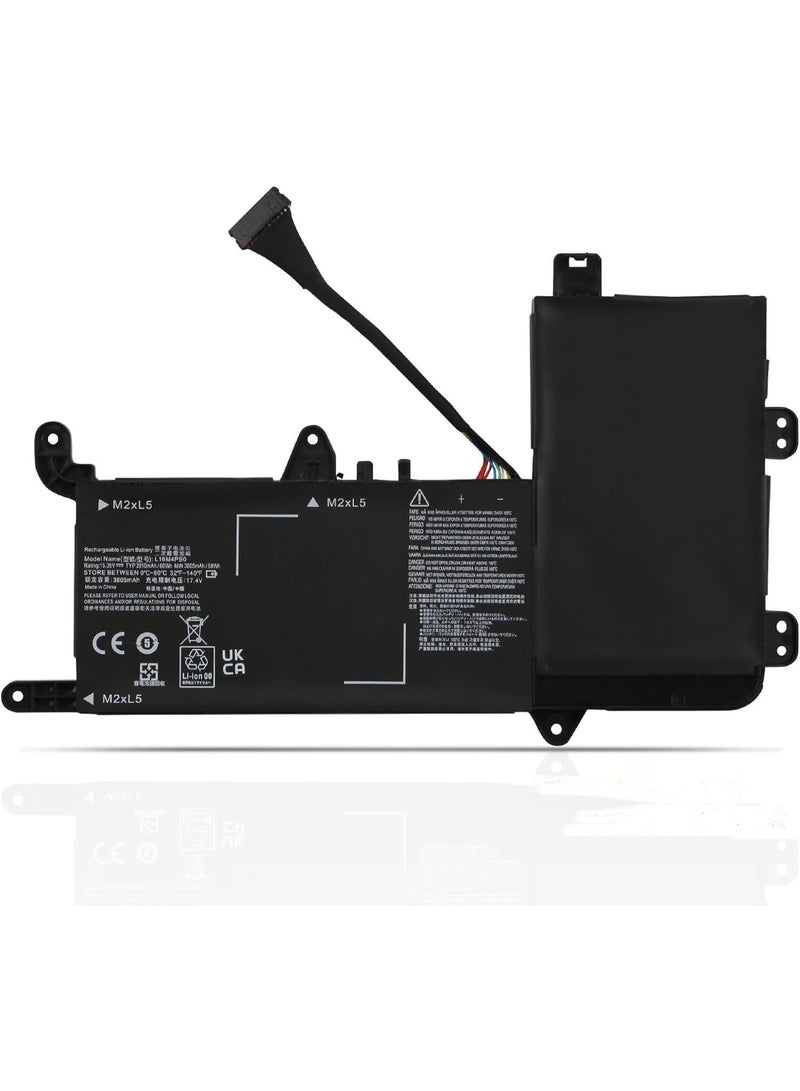 Terabyte 15.36V 60Wh/3910mAh/4-Cell L16M4PB0 L16S4TB0 5B10M33724 Laptop Battery Compatible for Lenovo Legion Y720-15IKB Series - Image 1