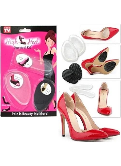 İpek Arya Set of 3 Shoes High Heels Shoes Anti-Slip Tape  - Image 1