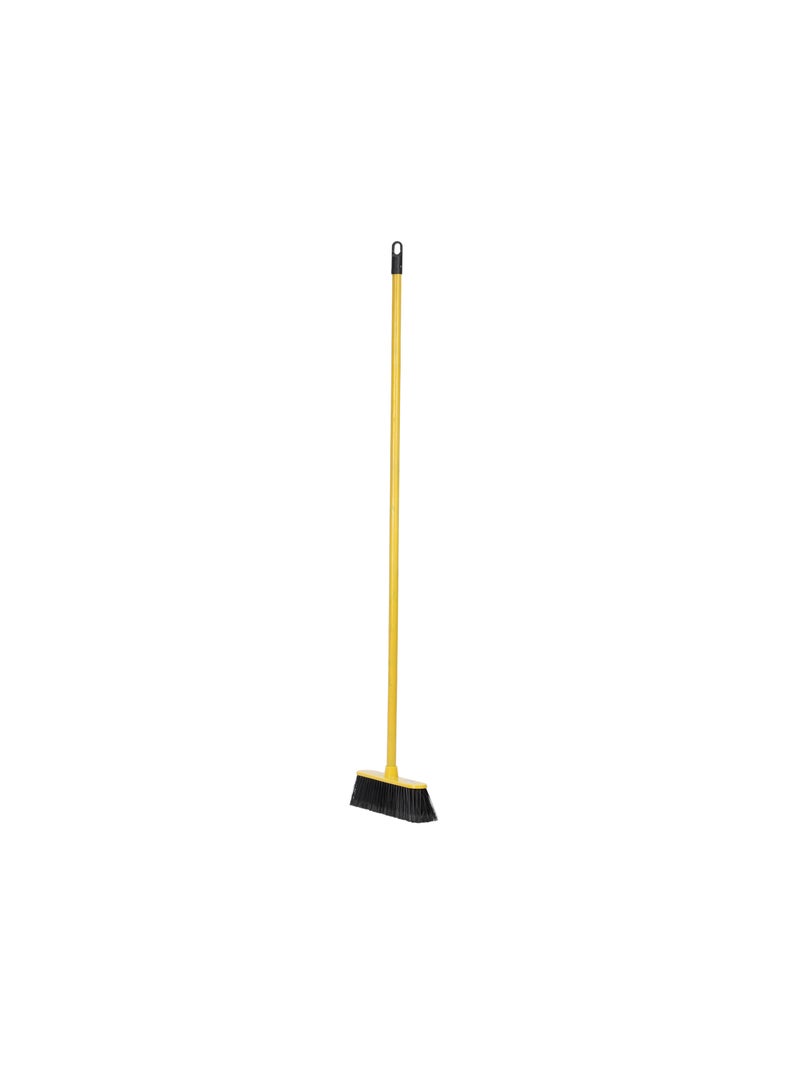 Royalford 29 cm Floor Broom with Long Wooden Handle- RF12835/ Large and Wide Head, Compatible with All Flooring Types - Image 2