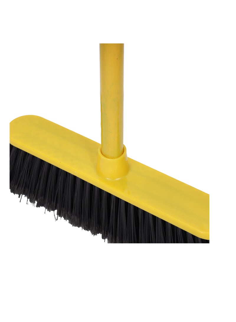 Royalford 29 cm Floor Broom with Long Wooden Handle- RF12835/ Large and Wide Head, Compatible with All Flooring Types - Image 5