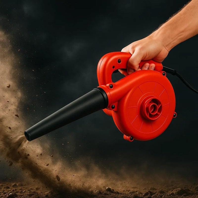 Denx Electric Blower/Vacuum,700W, 16,000 RPM Single Speed, with Collection Bag, Dual Function, for Home & Garden, Compact and Lightweight, Easy Storage - Image 2