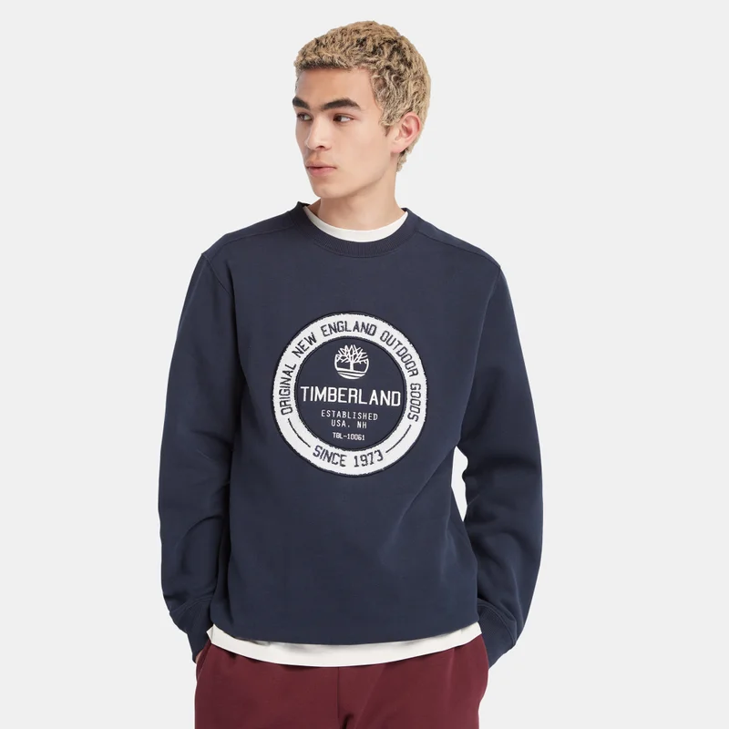 تمبرلاند سويت شيرت كارير Crew من Elevated Brand للرجال
