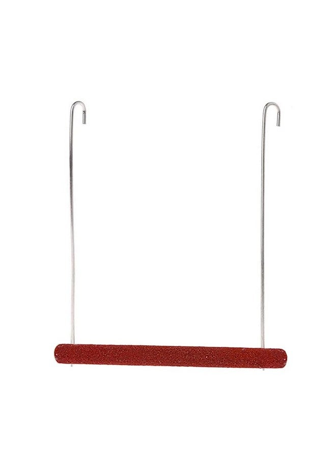 Western Era Joyful Sand Perch Swing Toy Cage Hanging Platform, Climbing, Exercise Perch For Birds (Large) - Image 1