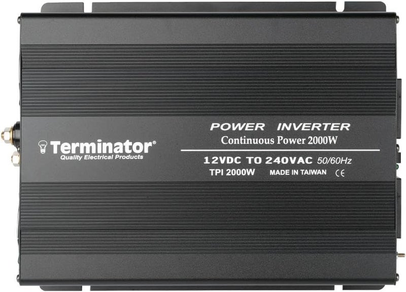 Terminator TPI 2000W Power Inverter - 12VDC to 240VAC - Image 1