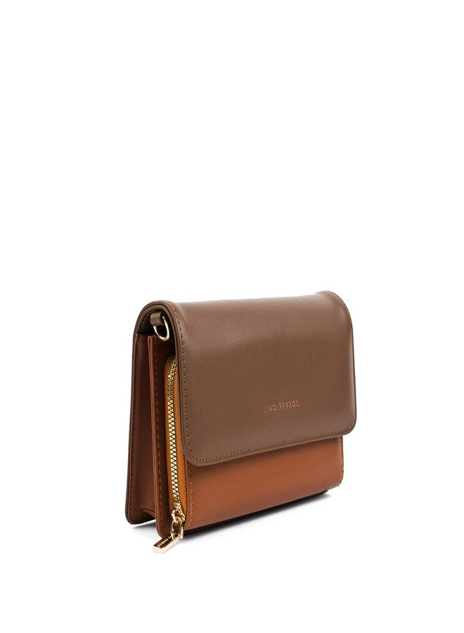 Lino Perros Women Voyage Mini Boho Tan Sling Bag - Image 3