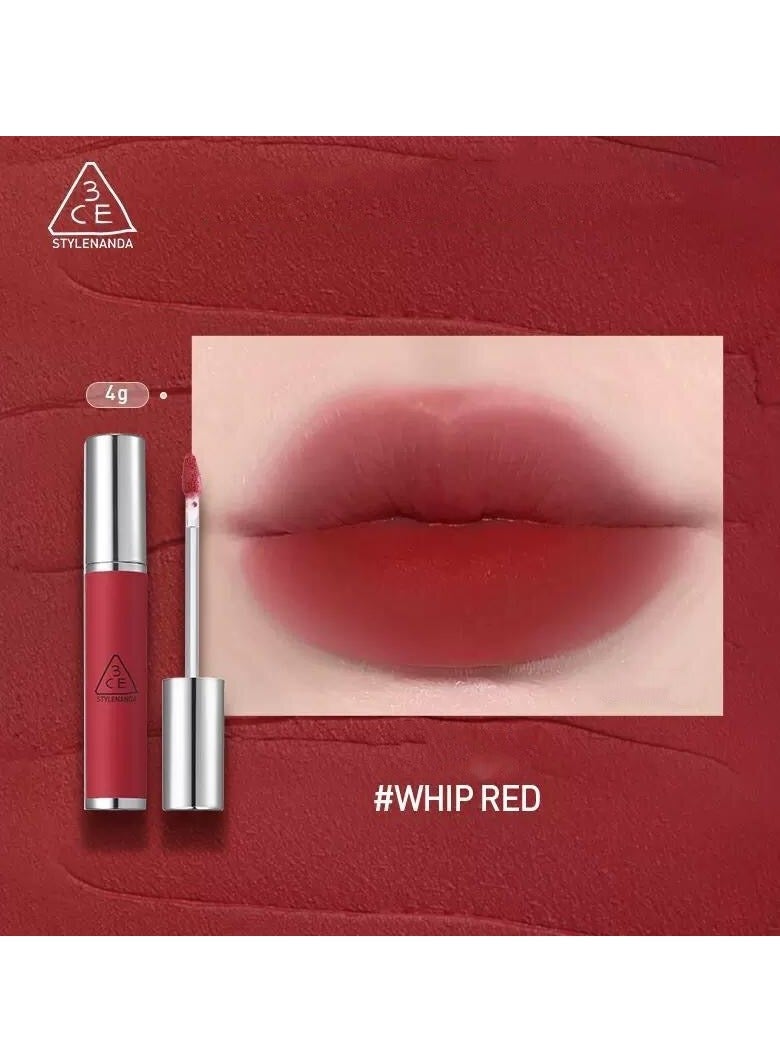 ثري سي إي ملمع شفاه مخملي غير لامع 3CE يدوم طويلاً ولا يبهت 4 جرام