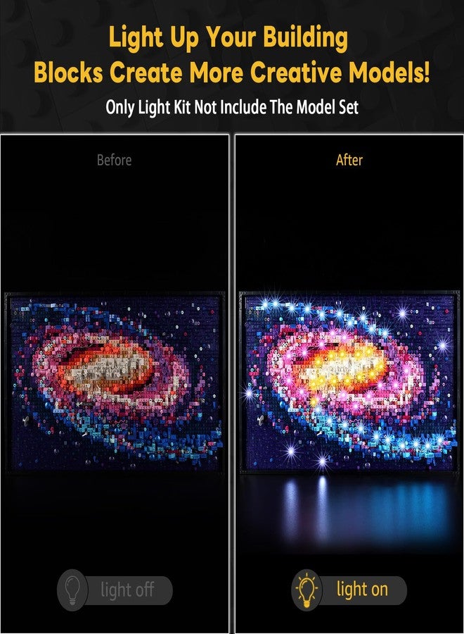 Kyglaring Light Kit for LEGO 31212 Milky Way Galaxy Set, Lights Only - Image 3