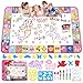 Wedopro Toddlers Toys Water Doodle Mat 48 X 32 Inch Large Mess Free Coloring Drawing Mat Instant Drying Kids Educational Toys for Girls Age 35 Home Activities BirthdayChristmas Gifts for Girls Boys - Image 3