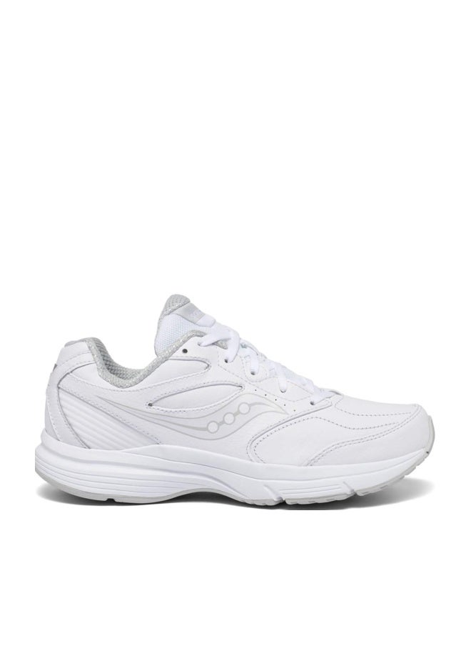saucony حذاء المشي للنساء من ساكوني إنتيغريتي ووكر 3، أبيض، 8 ضيق - Image 1