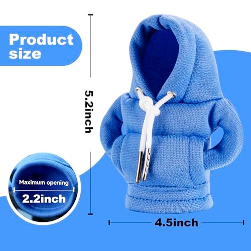 SLLAK Gear Shift Hoodie Gear Shift Cover Universal Car Shift Knob Hoodie Mini Hoodie for Car Shifter Automotive Interior Cute Gadgets Car Accessories and Decorations - Image 3
