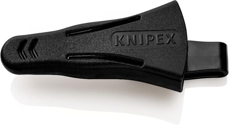 KNIPEX 95 05 10 SB Electricians Cable Shears with Crimping Profile and Plastic Tool Pouch - Image 4