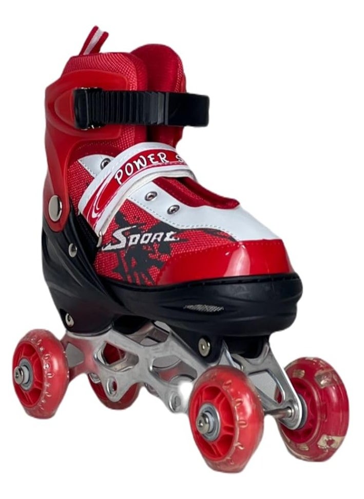 SportQ Skate Shoes are comfortable and adjustable in size with a front wheel with LED lighting. They can also be transformed from a single-row skate shoe into a four-wheel skate shoe for outdoor use.S - pzsku/Z05733BDF860918CD7513Z/45/_/1721298025/af772b4e-6f13-46f6-9590-62e97f631fd6