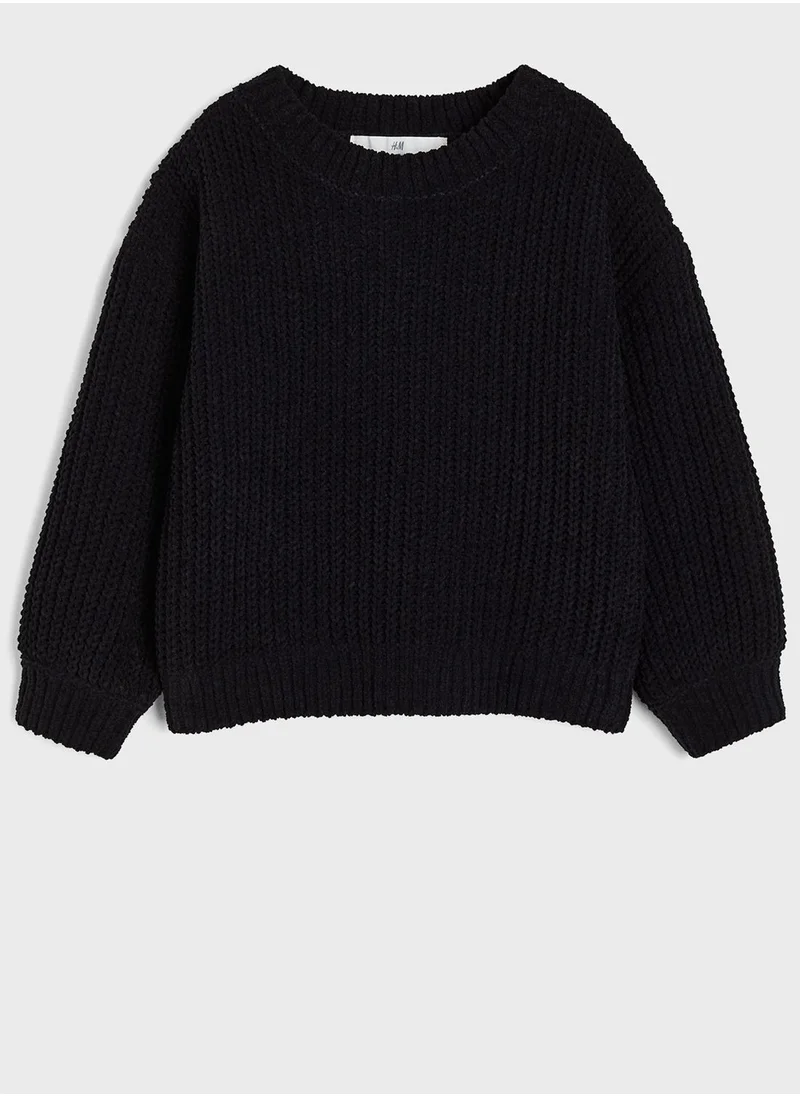 H&M Kids Knitted Chenille Sweater