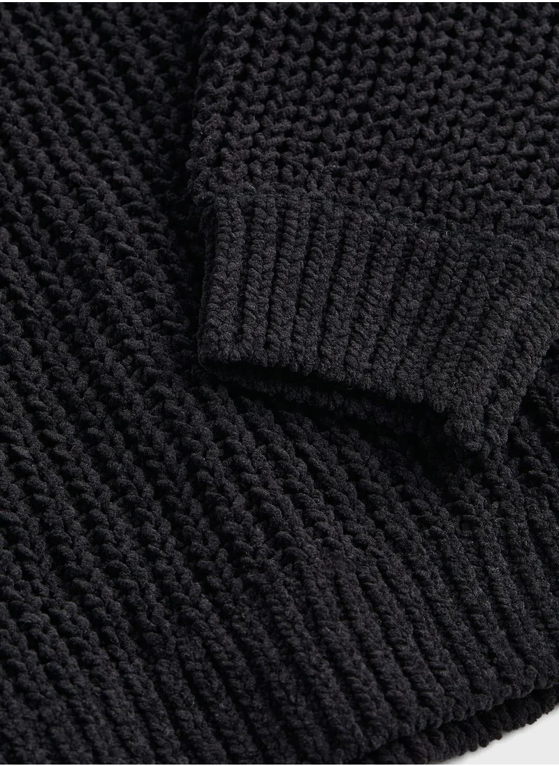 H&M Kids Knitted Chenille Sweater