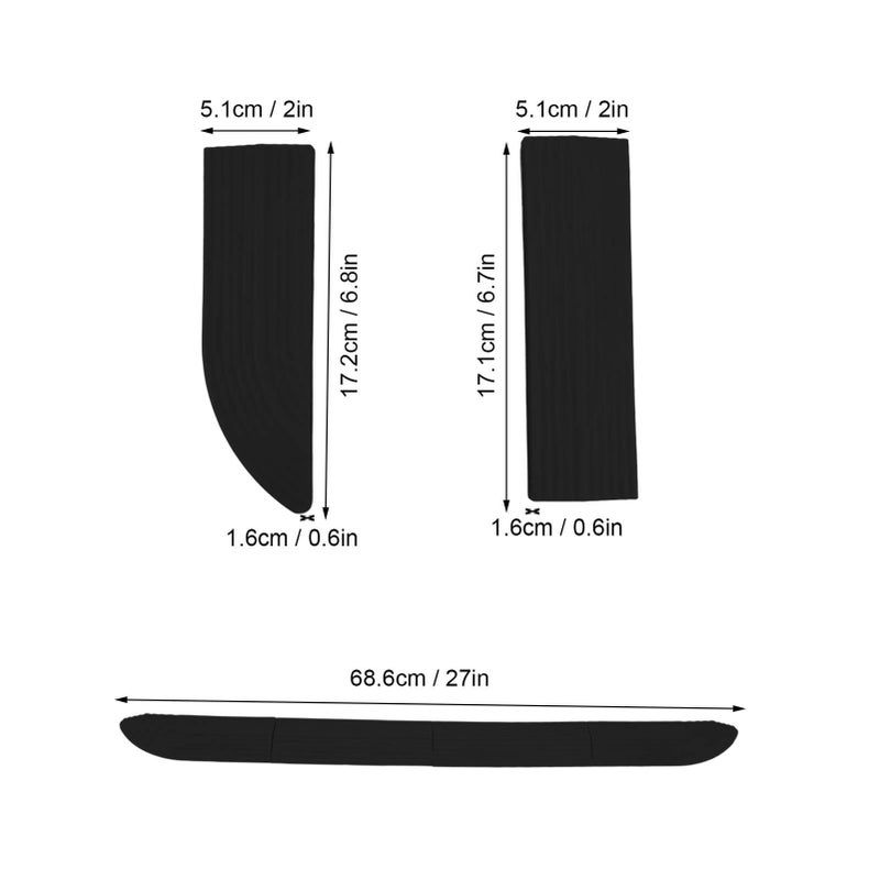 Rubber Door Threshold Assembly For Sweepers And Motorized Scooters Ferruginous - Image 4