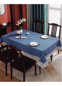EBMINI New Waterproof Oil Resistant Heat-Resistant Washable PU Tablecloth  - Image 2