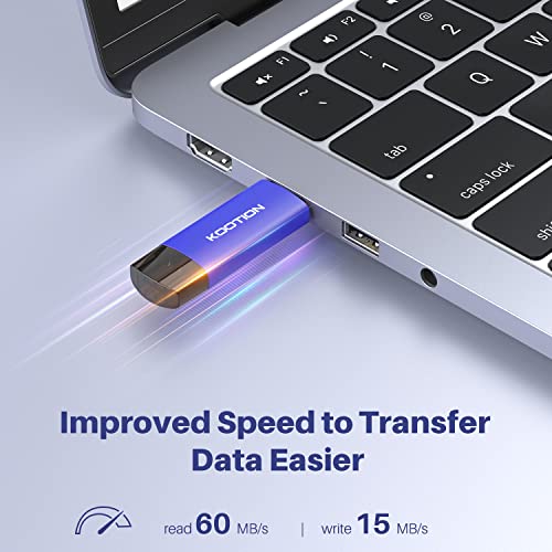 KOOTION 64GB USB C Flash Drive 2-in-1 Type-C Flash Drive USB-A&USB-C 3.0 Dual Drive OTG, Thumb Drive Memory Stick for Android Smartphone/Tablet/PC - Image 4